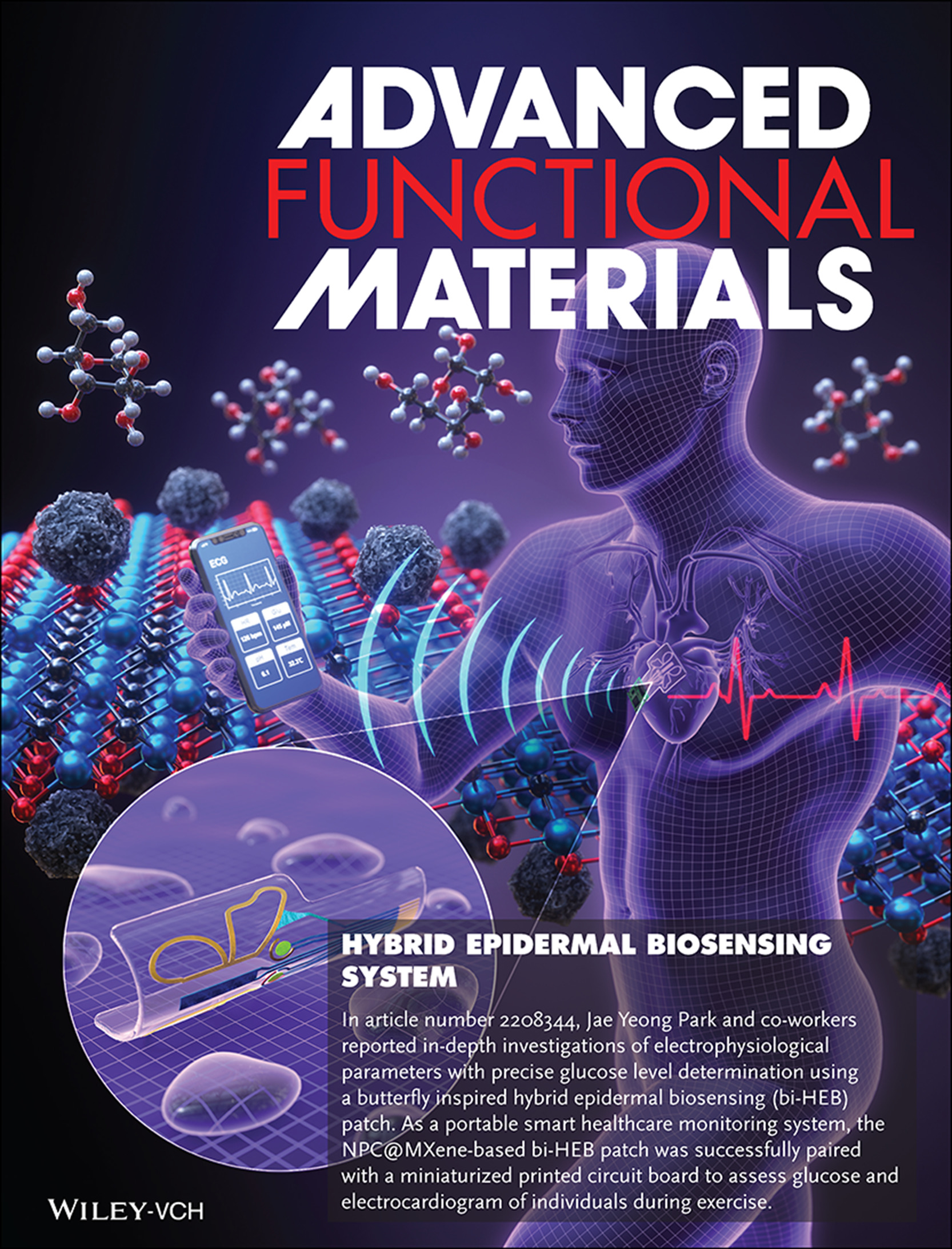 A Nanoporous Carbon-MXene Heterostructured Nanocomposite-Based Epidermal Patch for Real-Time Biopotentials and Sweat Glucose Monitoring